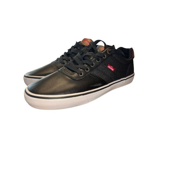 Levi's Comfort Men's SHOES, Black Low Cut Model 51776101A Size 8.5 - Picture 3 of 6
